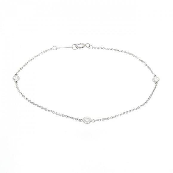Tiffany & Co By the yard Silver Platinum bracelet - Picture 1 of 4